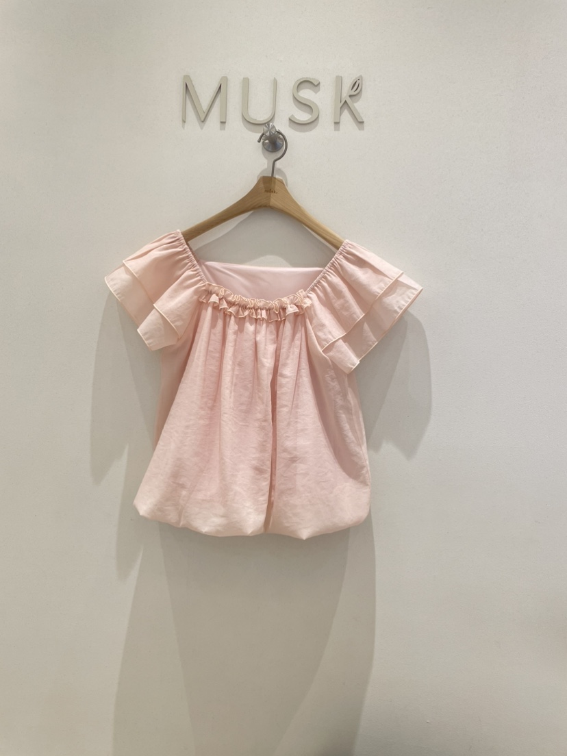 MUSK韓國東大門代購女裝新款休閑推薦26春夏襯衫蕾絲衫BLMUSK襯衫/蕾絲衫圖色1