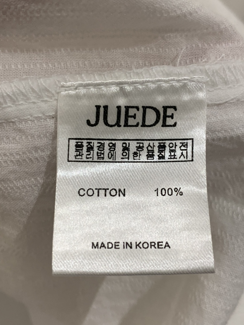 JUEDE韓國代購女士新品26夏季襯衫蕾絲衫SJUEDE襯衫/蕾絲衫