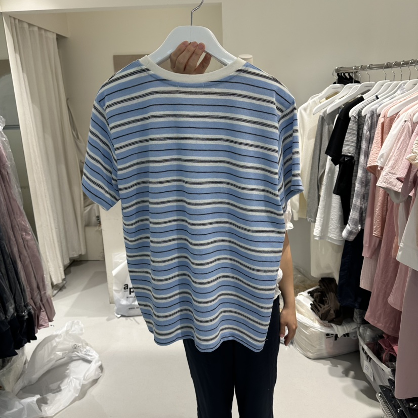 LORING RE I韓國直郵女裝新款26夏季推薦時尚26春夏T恤LORING RE-I/BARET恤