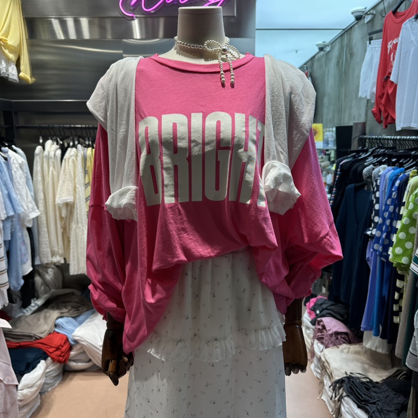 RUNWAY-런웨이韓國代購女士新品人氣休閑時尚推薦長袖T恤RUNWAY長袖T恤