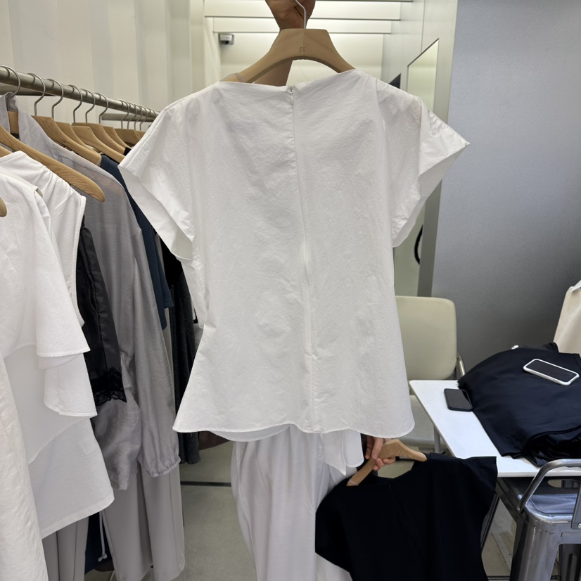 AMON韓國代購女士新品職業推薦26夏季26春夏熱賣襯衫蕾絲衫AMON襯衫/蕾絲衫