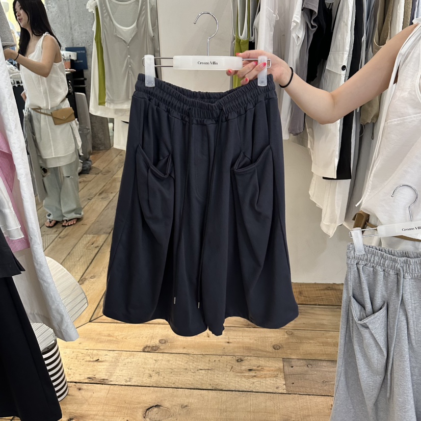 CREAM VILLA韓國代購女裝新品人氣短褲CREAM VILLA短褲圖色3