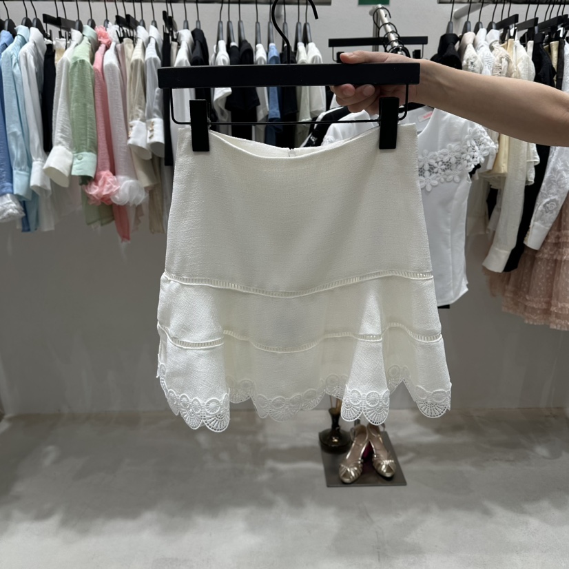 BUBBLE/LOTTIMO韓國東大門代購女士新款26春夏休閑短裙SKBUBBLE/LOTTIMO短裙圖色1