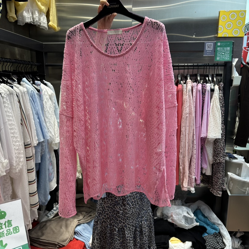 RUNWAY-런웨이韓國東大門直郵女裝新品熱賣26夏季針織衫RUNWAY針織衫圖色1