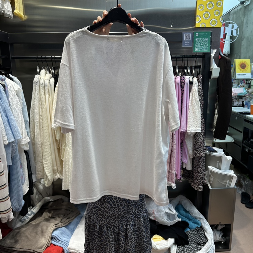 RUNWAY-런웨이東大門實拍韓國女裝新品26夏季人氣休閑T恤RUNWAYT恤