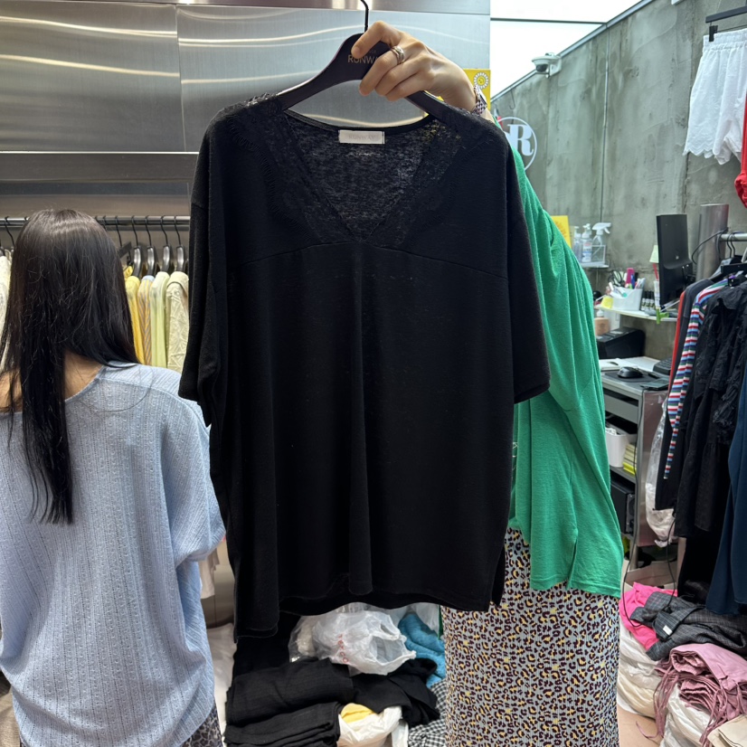 RUNWAY-런웨이東大門實拍韓國女裝新品26夏季人氣休閑T恤RUNWAYT恤圖色5