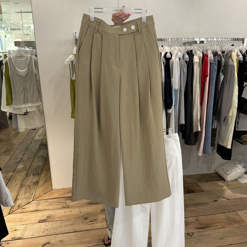 CREAM VILLA韓國東大門直郵女士新品職業休閑褲CREAM VILLA休閑褲圖色2
