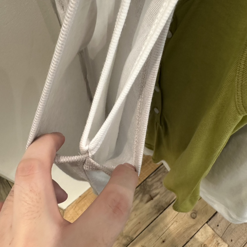 CREAM VILLA韓國代購女裝新品人氣吊帶背心假兩件CREAM VILLA吊帶/背心