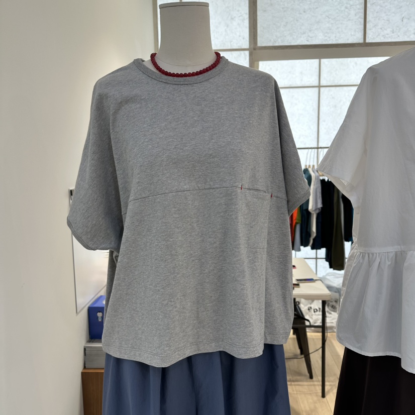 REVE-L東大門實拍韓國女裝新款人氣熱賣推薦26夏季T恤口袋REVE-LT恤圖色1