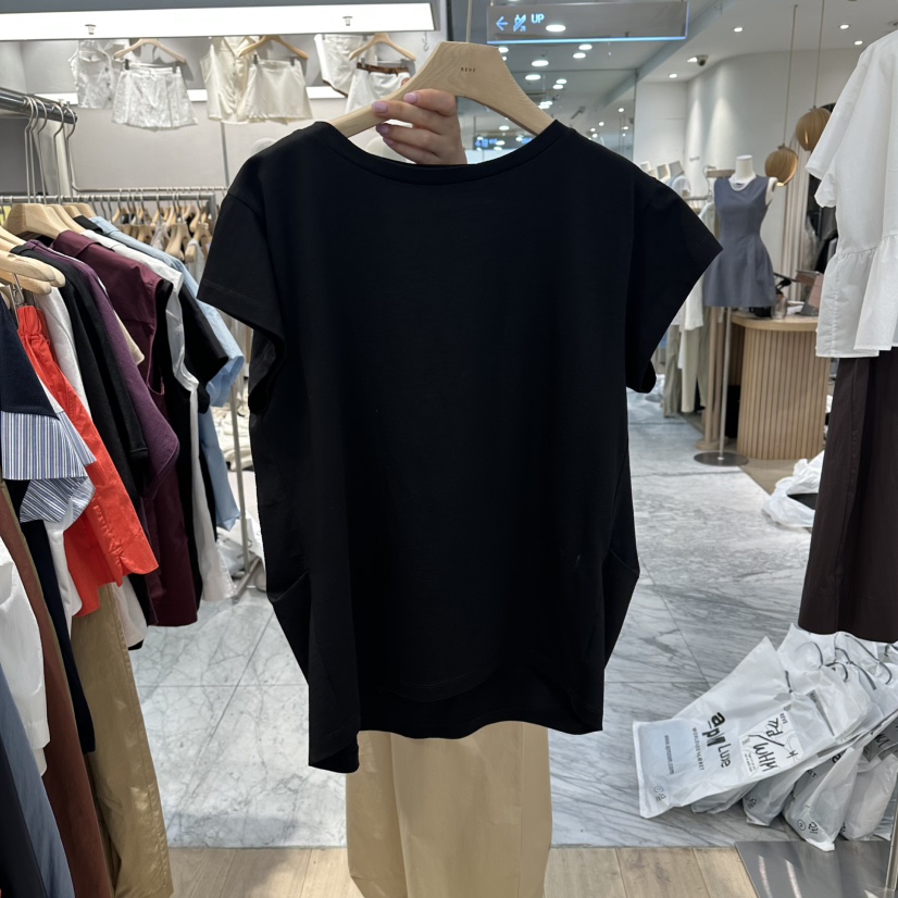 REVE-L東大門實拍韓國女裝新品人氣休閑熱賣時尚推薦T恤REVE-LT恤圖色4