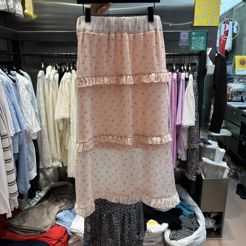 RUNWAY-런웨이東大門實拍韓國女士新品26春夏人氣休閑長裙RUNWAY長裙圖色1
