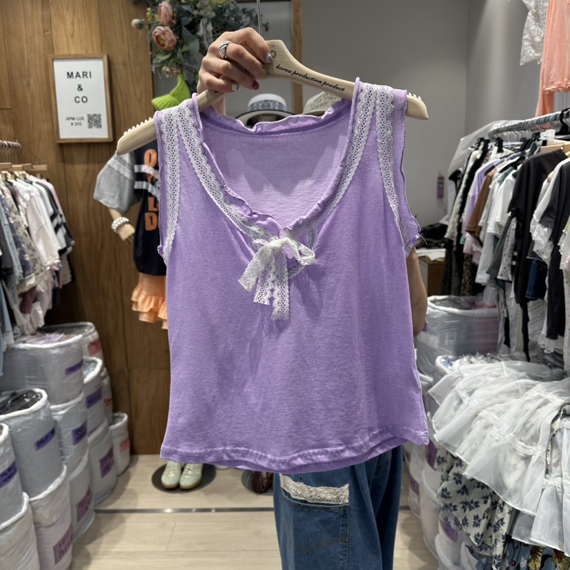 MARI CO韓國直郵女裝新品休閑26夏季熱賣職業吊帶背心無袖MARI CO吊帶/背心圖色3