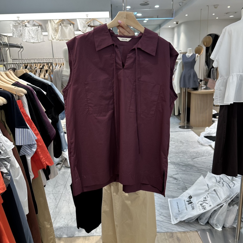 REVE-L韓國東大門直郵女裝新品熱賣26夏季休閑吊帶背心BLREVE-L吊帶/背心圖色2