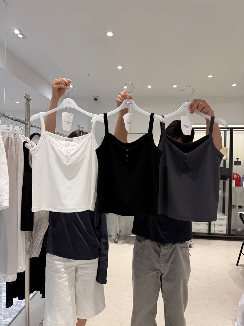 THE BRUNCH韓國直郵實拍女裝新品職業推薦26春夏吊帶背心THE BRUNCH吊帶/背心
