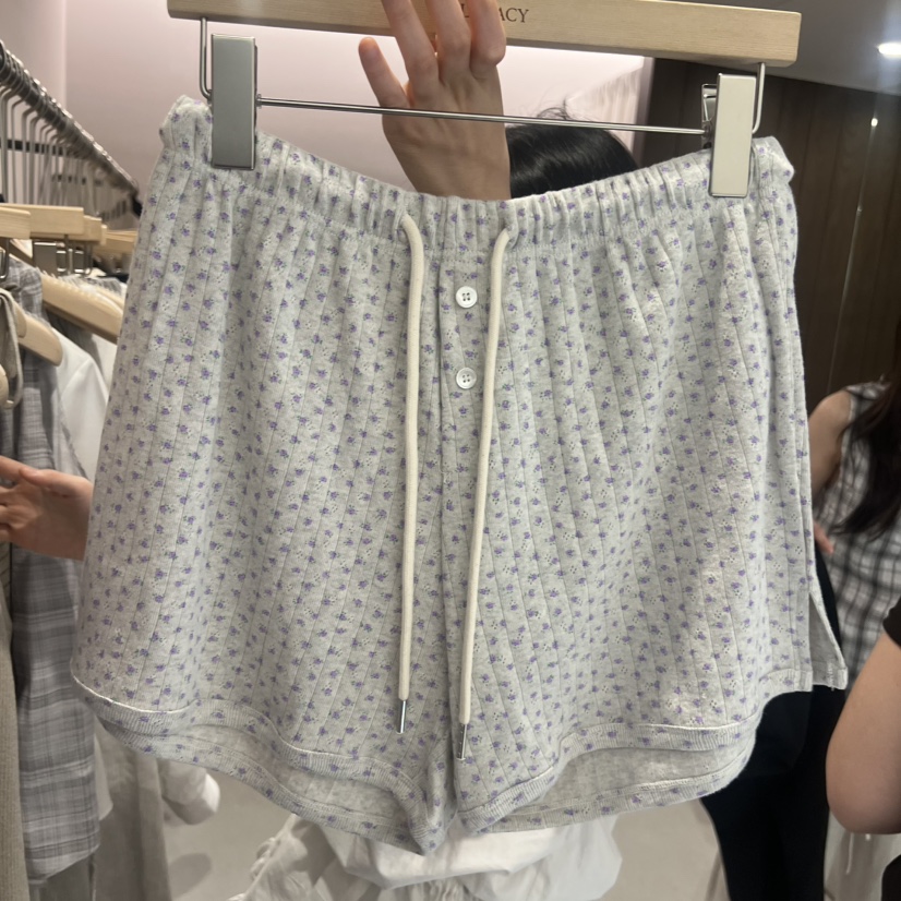 LEGACY韓國東大門代購女士新品熱賣休閑時尚26夏季短褲小碎花LEGACY短褲圖色2