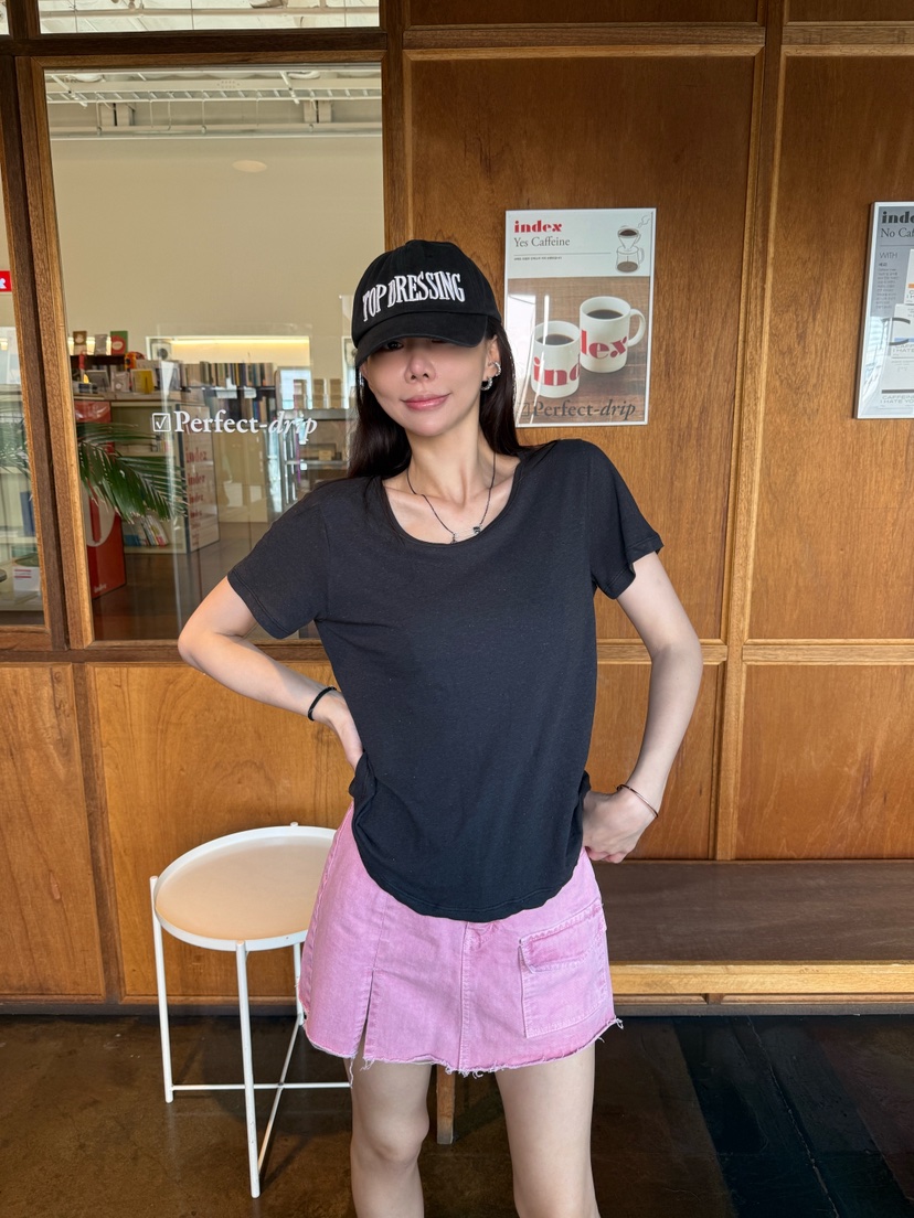 LUMIPLE東大門實拍韓國女裝新款推薦休閑26夏季T恤亞麻布LUMIPLET恤