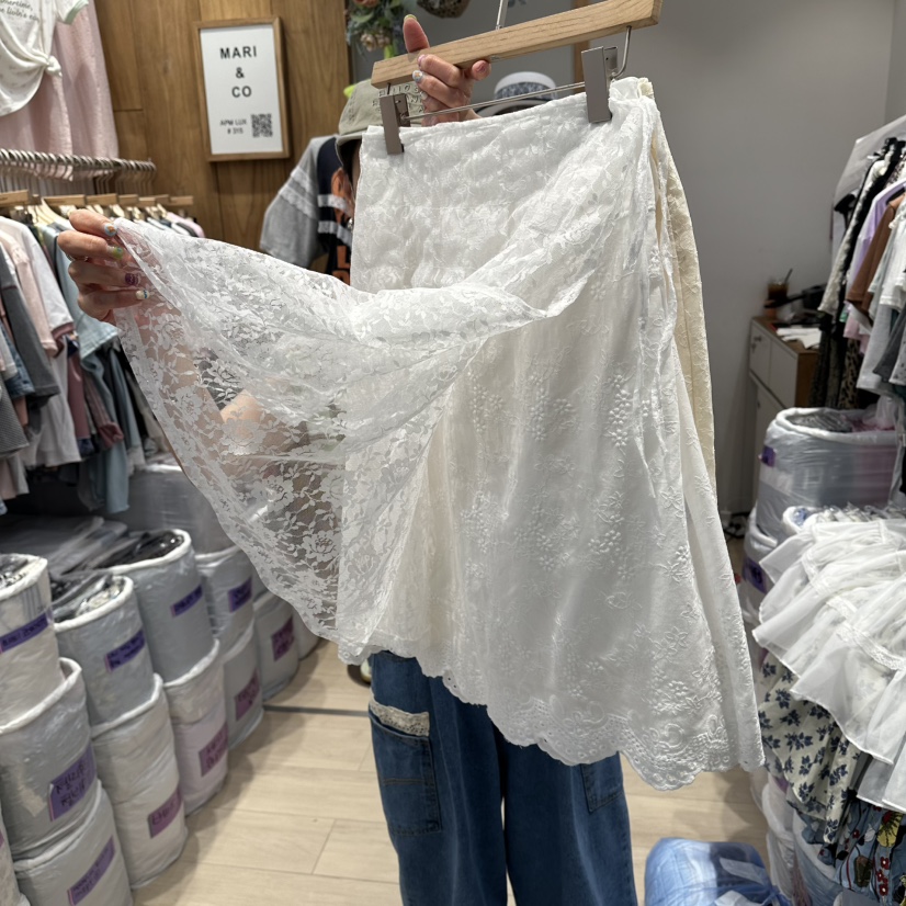 MARI CO東大門實拍韓國女士新品休閑半身裙中短裙裹身裙MARI CO半身裙/中短裙