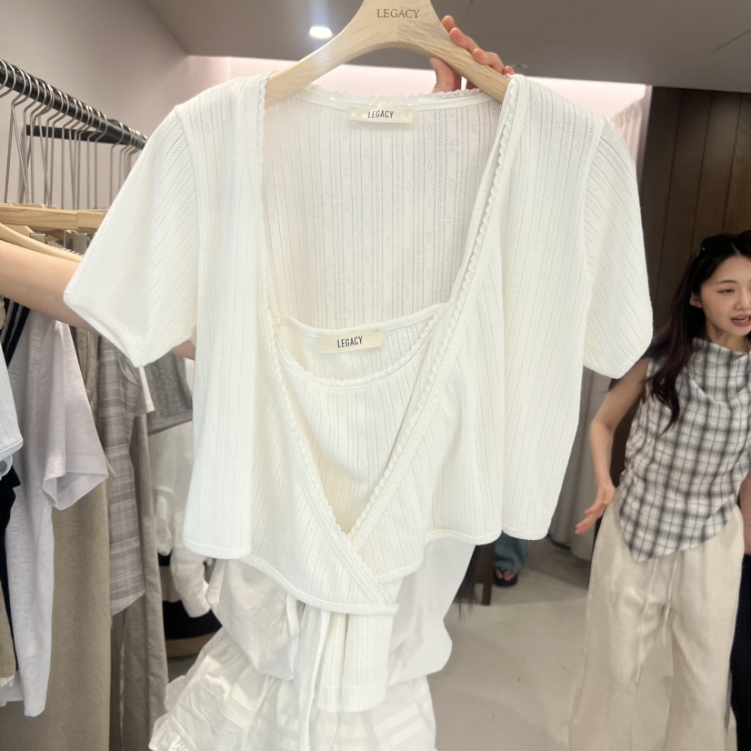LEGACY韓國直郵實拍女裝新款26春夏人氣推薦套裝套裝開衫LEGACY套裝圖色3