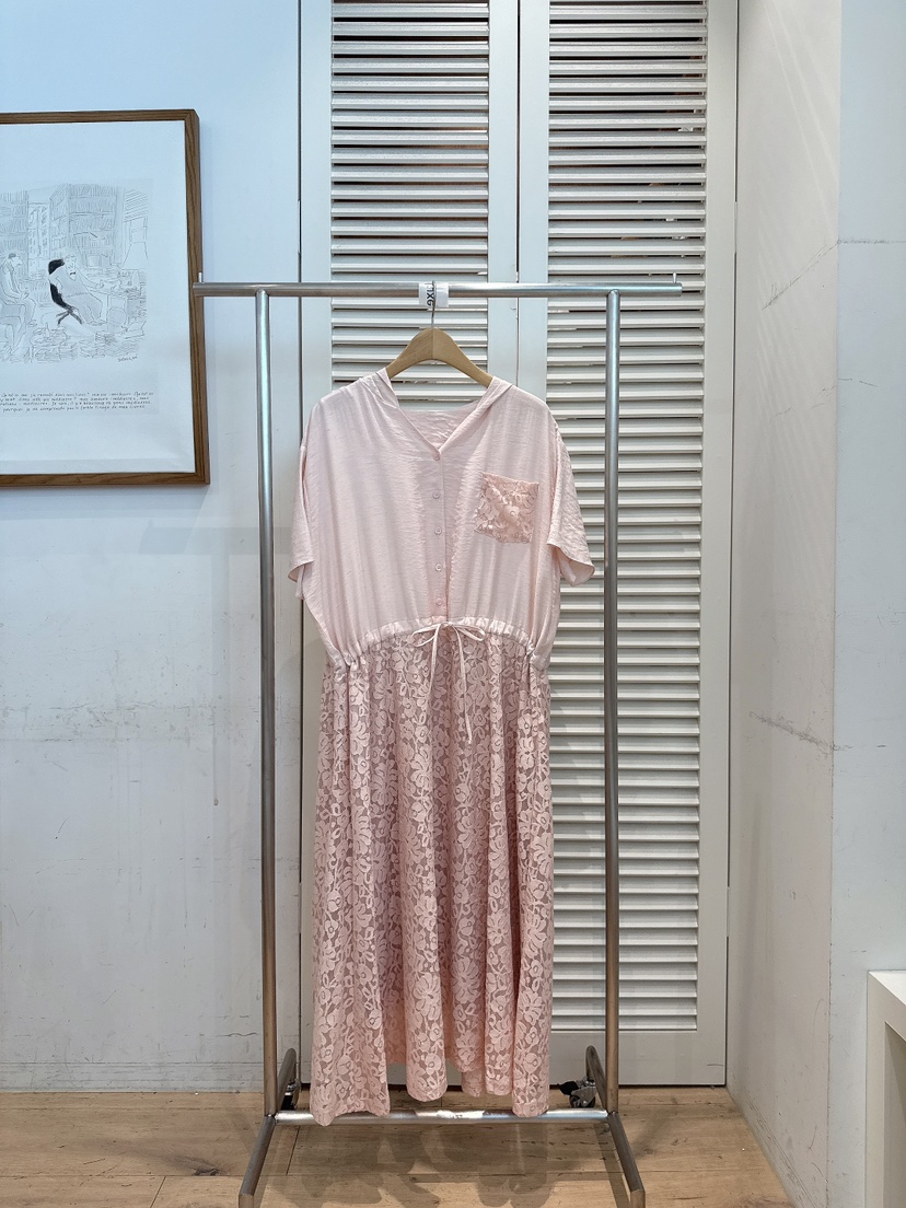 FAVE-L韓國東大門代購女士新品26夏季26春夏職業連衣裙OPSFAVE-L連衣裙圖色2