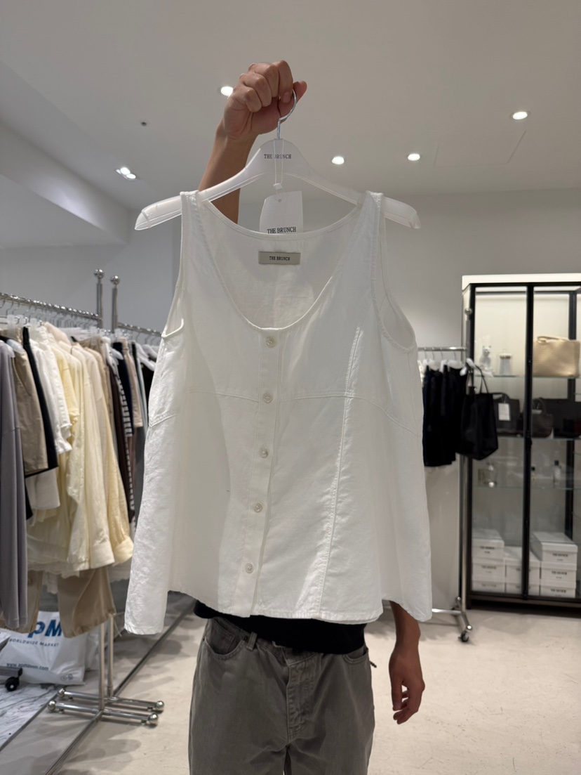 THE BRUNCH韓國東大門直郵女士新款26夏季時尚休閑吊帶背心THE BRUNCH吊帶/背心圖色1