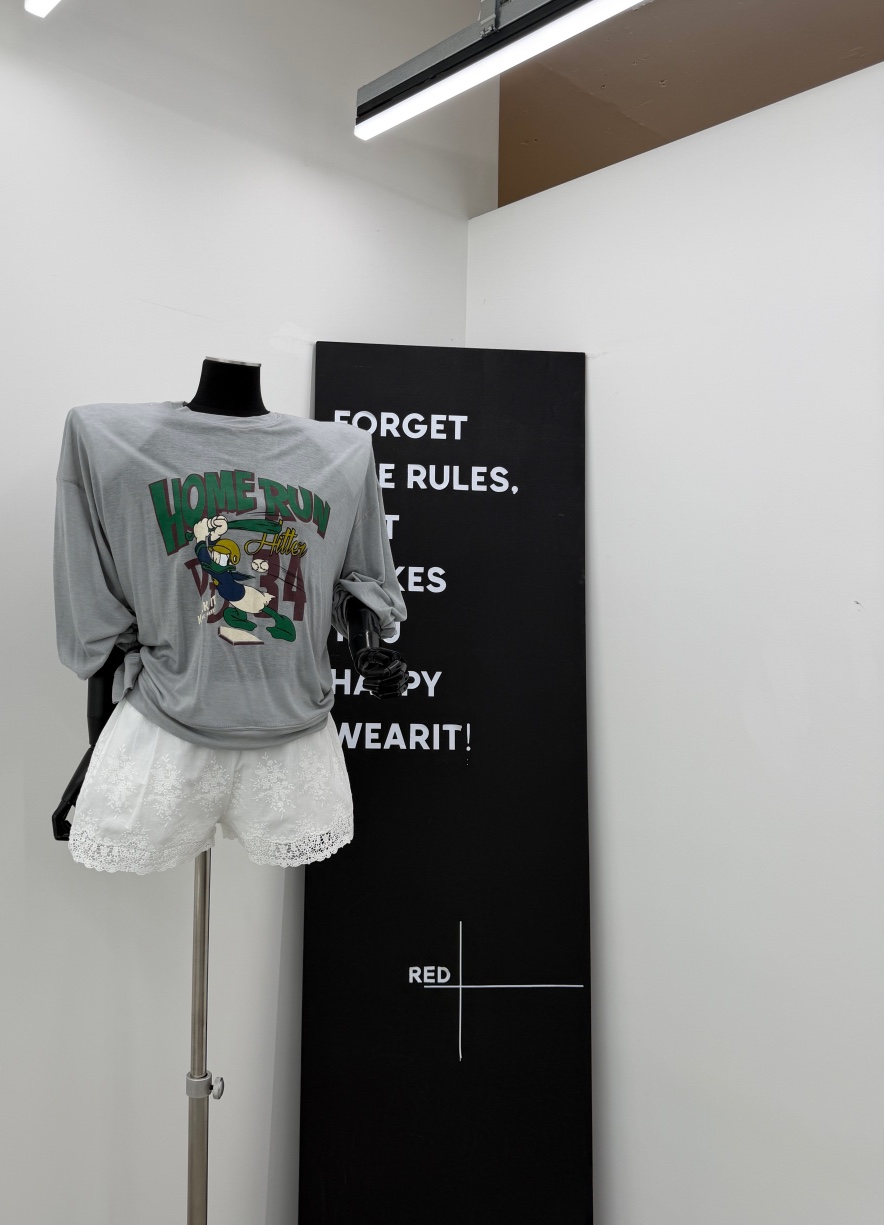RED-A韓國直郵女士新款休閑職業26夏季推薦時尚短褲蕾絲RED-A短褲
