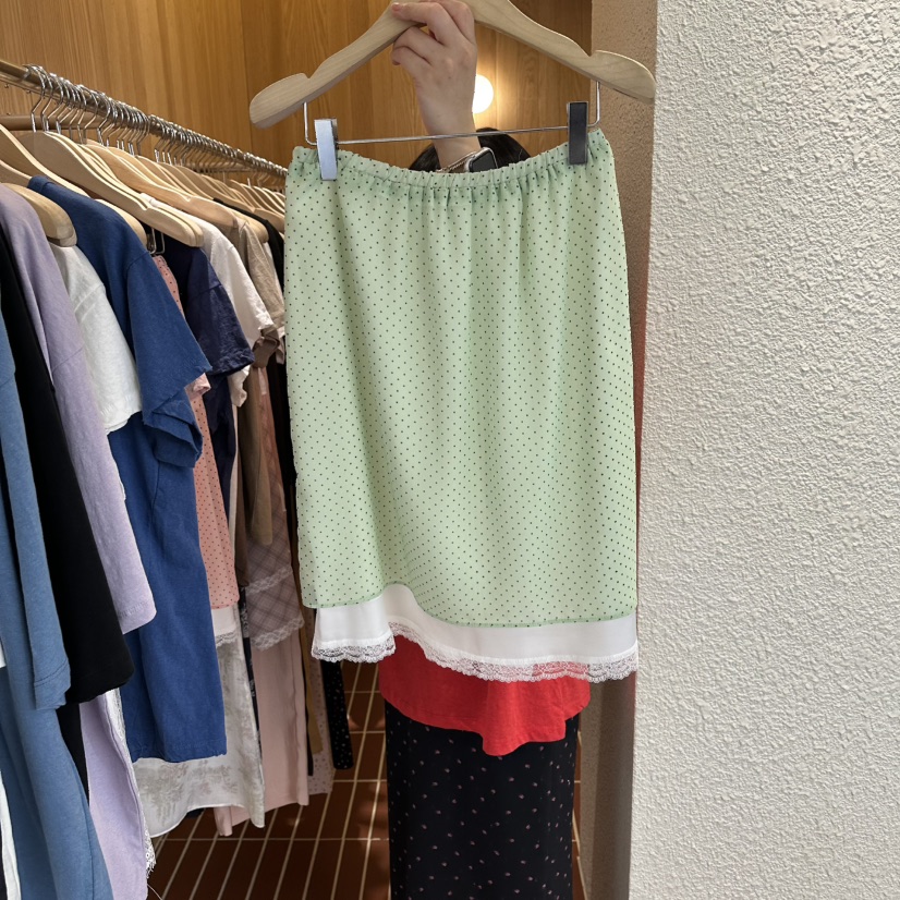 CHOI-L東大門實拍韓國女士新品時尚熱賣26夏季半身裙中短裙CHOI半身裙/中短裙圖色2
