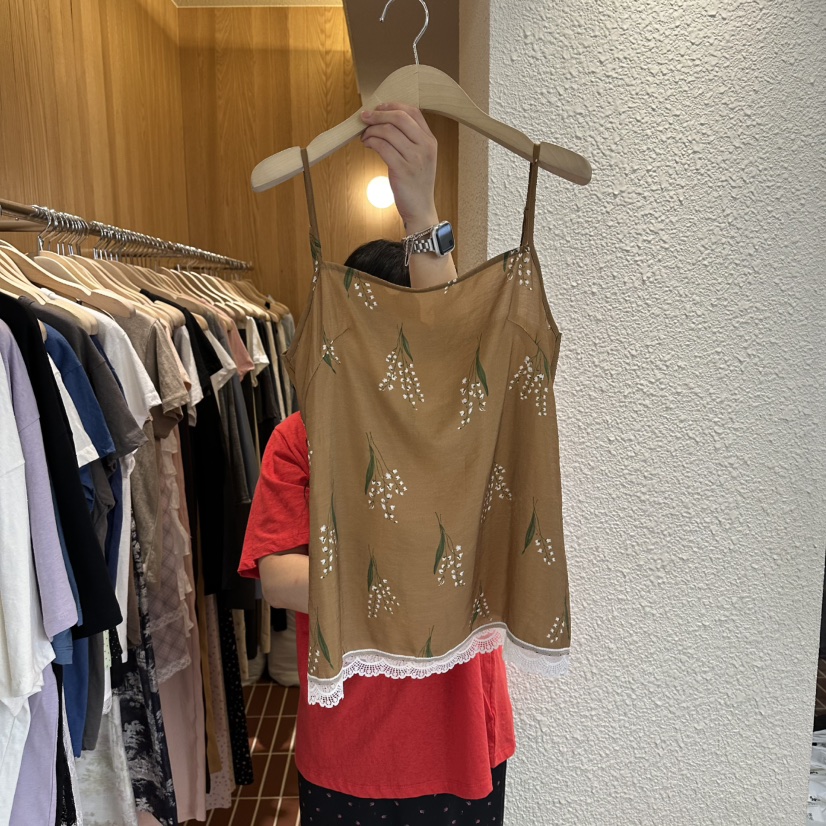 CHOI-L韓國代購女士新品推薦26春夏時尚休閑職業吊帶背心CHOI吊帶/背心圖色2