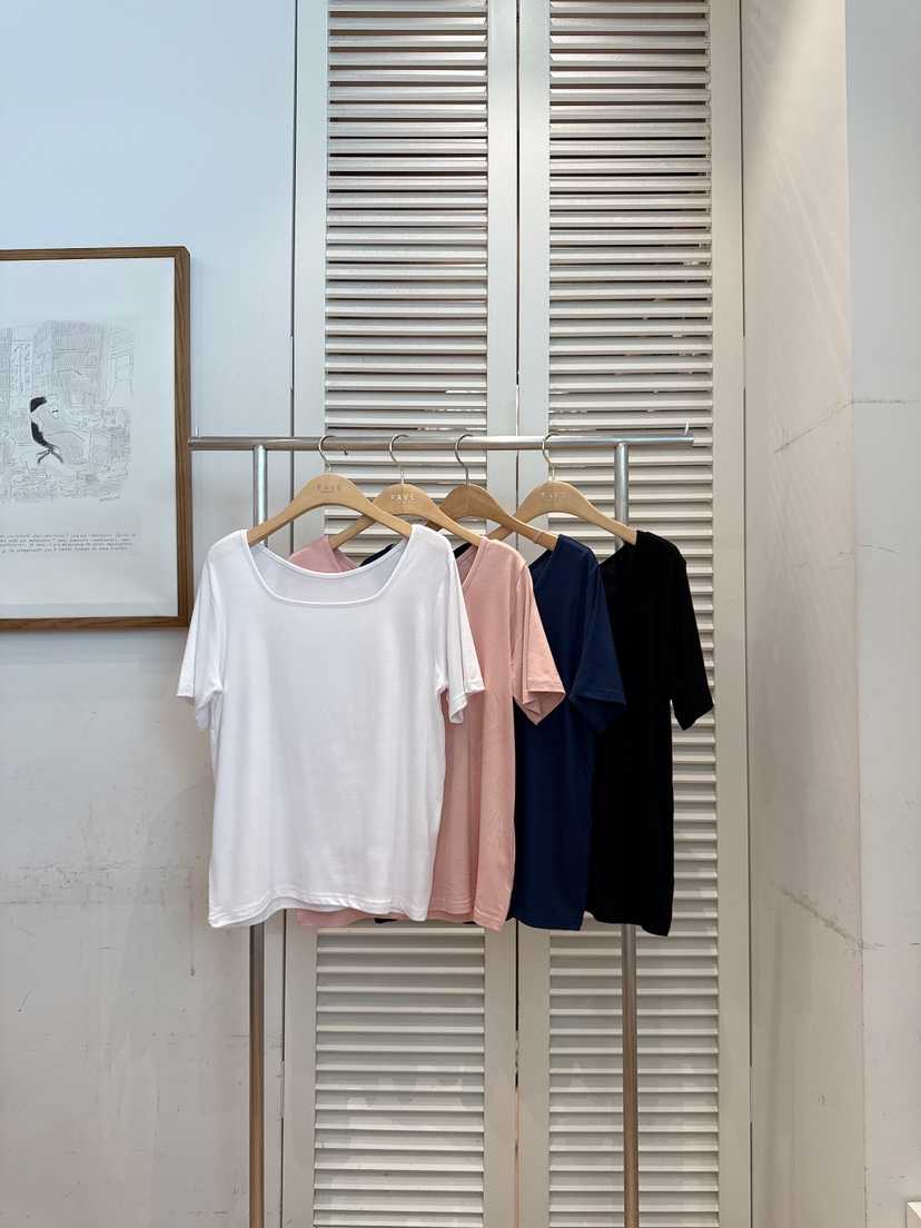 FAVE-L東大門實拍韓國女裝新品推薦26春夏休閑時尚26夏季T恤FAVE-LT恤