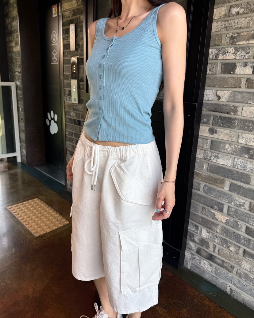 LUMIPLE韓國直郵女裝新款26春夏人氣職業推薦26夏季吊帶背心LUMIPLE吊帶/背心