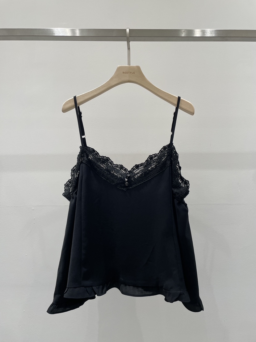 RE STYLE-Q韓國直郵女士新品時尚職業人氣26春夏吊帶背心RE STYLE吊帶/背心圖色2