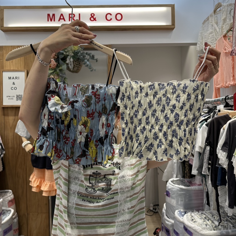 MARI CO韓國東大門代購女裝新品職業26夏季吊帶背心無袖MARI CO吊帶/背心
