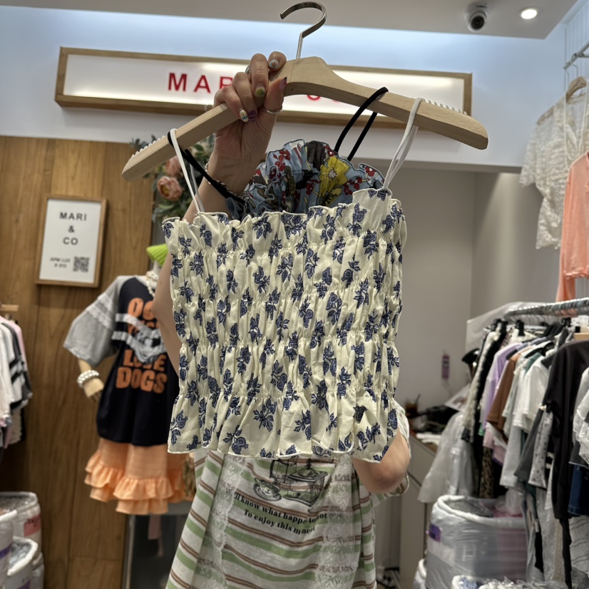 MARI CO韓國東大門代購女裝新品職業26夏季吊帶背心無袖MARI CO吊帶/背心圖色2