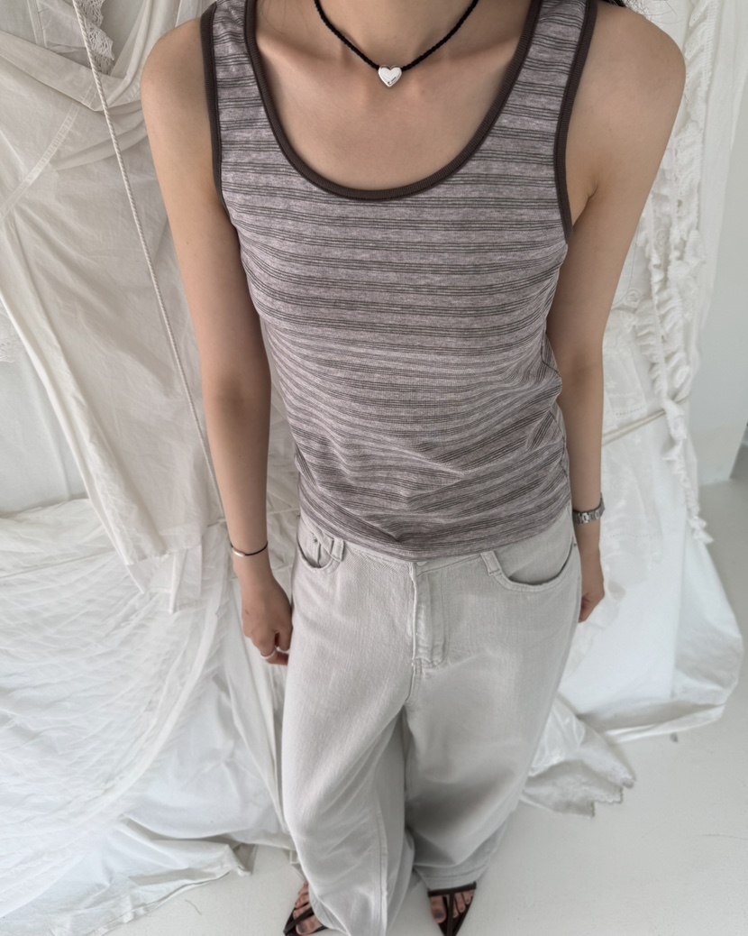 HOWDY/FACT THE NERD韓國直郵實拍女裝新款26春夏吊帶背心HOWDY/FACT THE NERD吊帶/背心