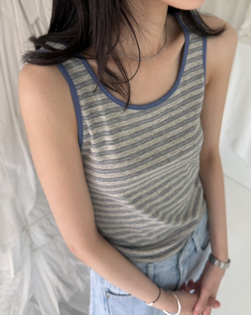 HOWDY/FACT THE NERD韓國直郵實拍女裝新款26春夏吊帶背心HOWDY/FACT THE NERD吊帶/背心