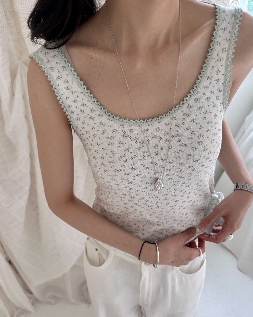 HOWDY/FACT THE NERD東大門實拍韓國女士新品26夏季吊帶背心不含項鏈HOWDY/FACT THE NERD吊帶/背心