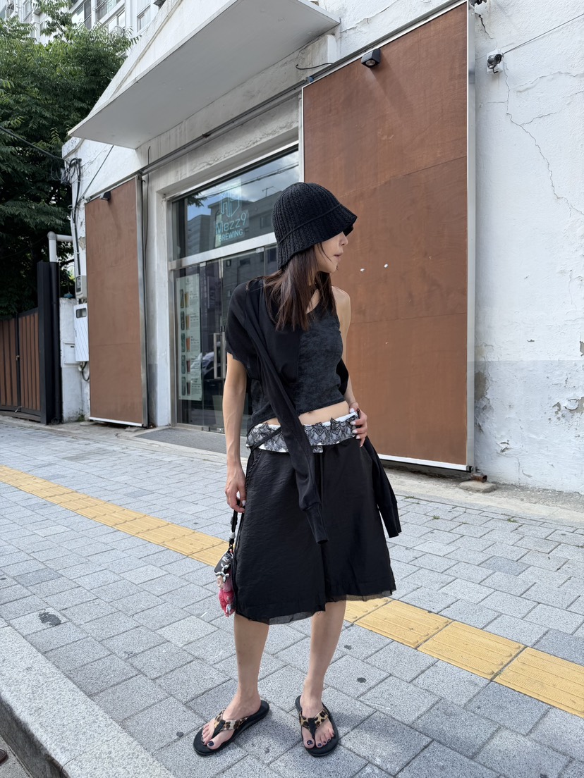 FRANC—L韓國直郵女裝新款人氣26春夏休閑推薦職業26夏季短褲FRANC短褲