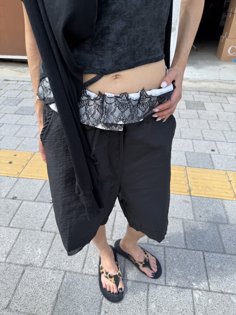 FRANC—L韓國直郵女裝新款人氣26春夏休閑推薦職業26夏季短褲FRANC短褲