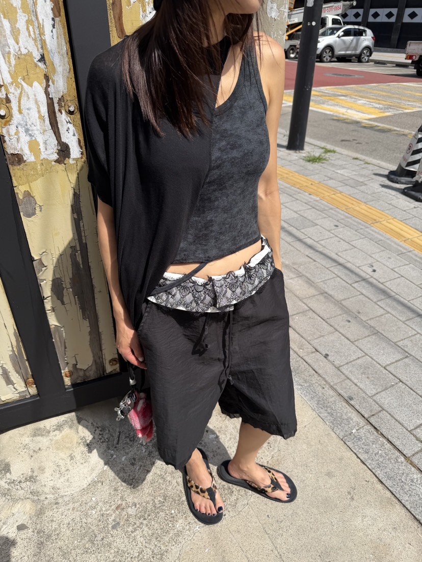 FRANC—L韓國直郵女裝新款人氣26春夏休閑推薦職業26夏季短褲FRANC短褲