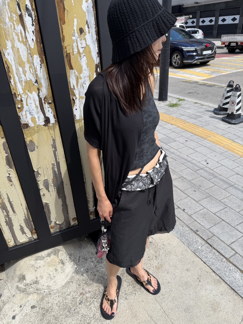 FRANC—L韓國直郵女裝新款人氣26春夏休閑推薦職業26夏季短褲FRANC短褲