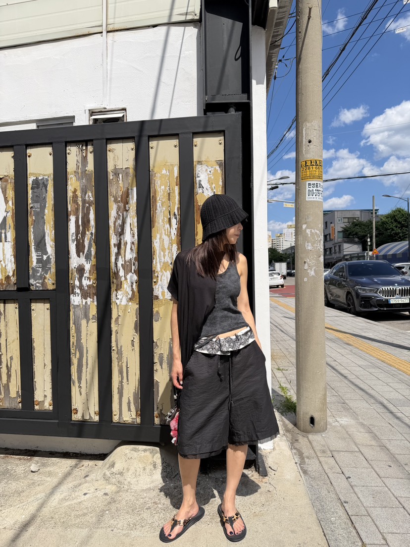 FRANC—L韓國直郵女裝新款人氣26春夏休閑推薦職業26夏季短褲FRANC短褲
