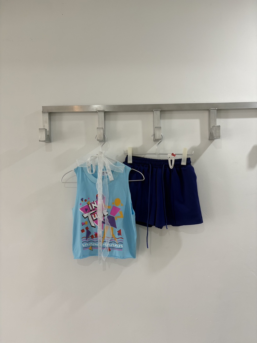 PLATFORM-L韓國直郵女裝新款休閑時尚26春夏吊帶背心復古無袖PLATFORM吊帶/背心