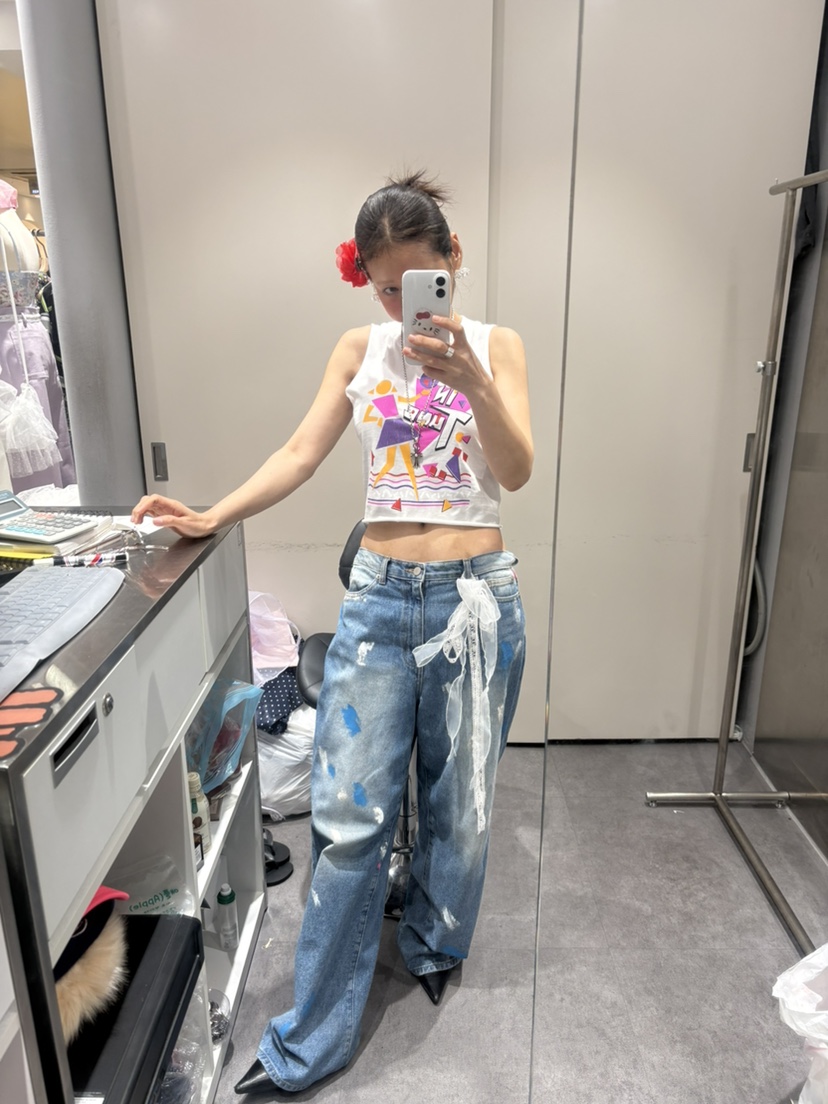 PLATFORM-L韓國直郵女裝新款休閑時尚26春夏吊帶背心復古無袖PLATFORM吊帶/背心