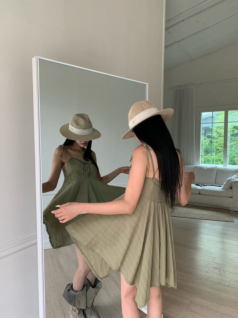 BADCALM韓國直郵實拍女士新品26夏季熱賣職業26春夏連衣裙BADCALM連衣裙