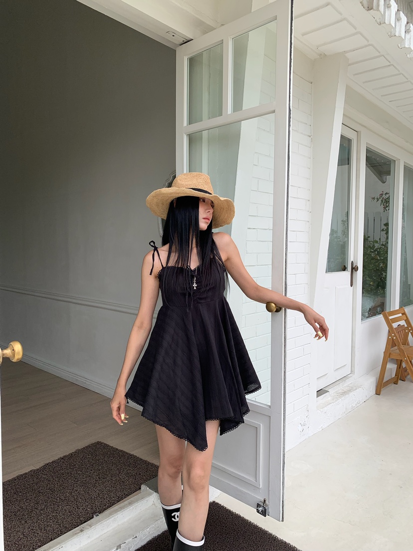 BADCALM韓國直郵實拍女士新品26夏季熱賣職業26春夏連衣裙BADCALM連衣裙