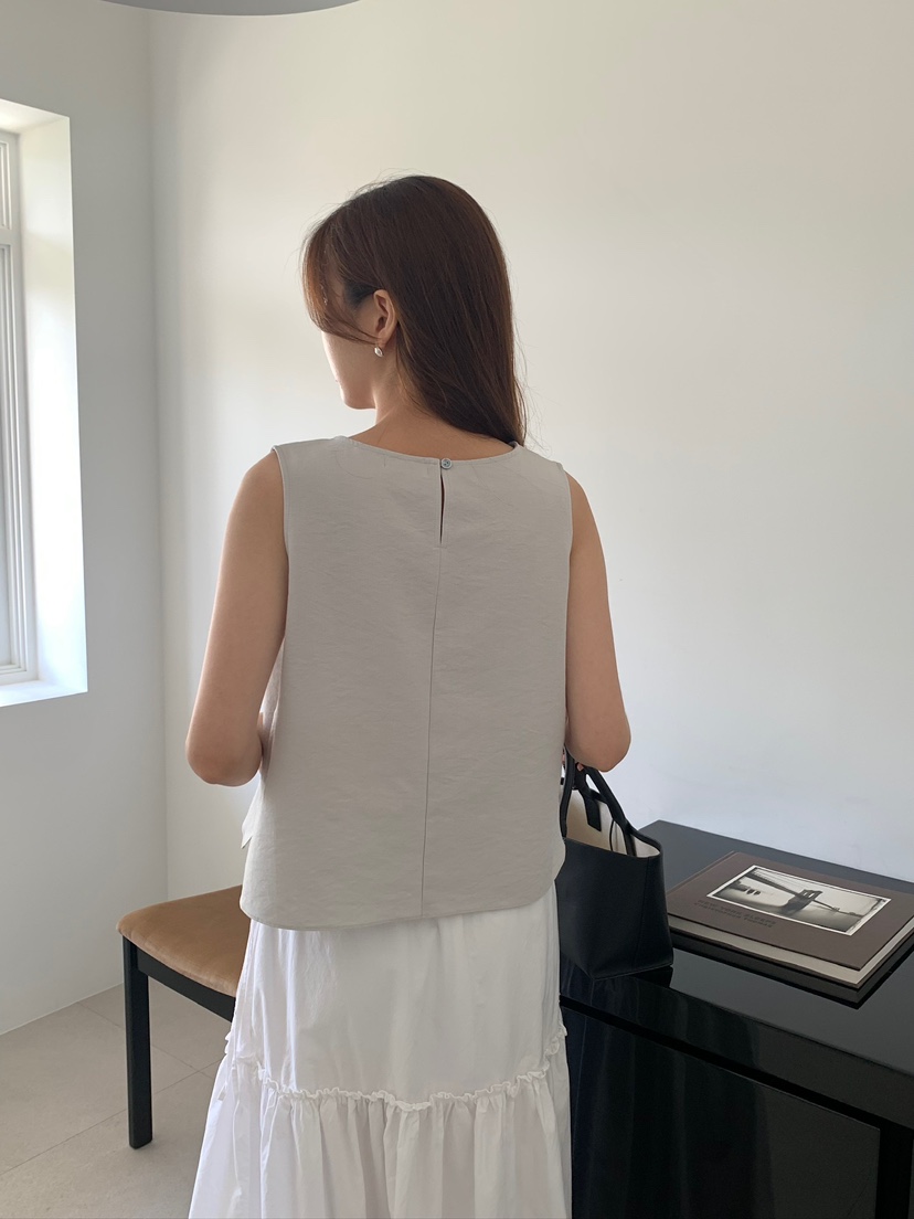 BLEECKER韓國直郵女士新款26春夏26夏季人氣休閑吊帶背心BLBLEECKER吊帶/背心