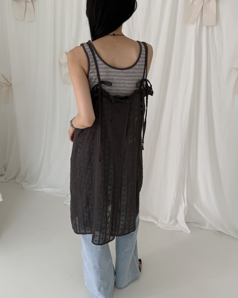 HOWDY/FACT THE NERD東大門實拍韓國女裝新品26夏季連衣裙不含項鏈HOWDY/FACT THE NERD連衣裙