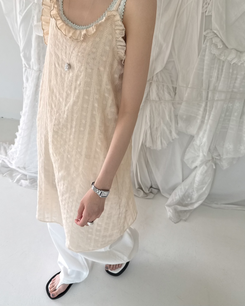HOWDY/FACT THE NERD東大門實拍韓國女裝新品26夏季連衣裙不含項鏈HOWDY/FACT THE NERD連衣裙