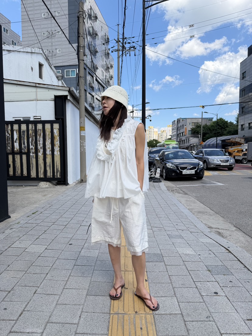 FRANC—L韓國直郵女裝新品26夏季職業襯衫蕾絲衫不含內搭BLFRANC襯衫/蕾絲衫