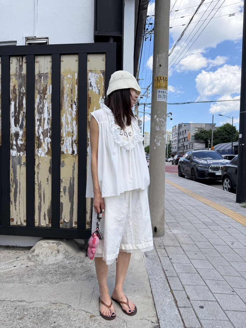 FRANC—L韓國直郵女裝新品26夏季職業襯衫蕾絲衫不含內搭BLFRANC襯衫/蕾絲衫
