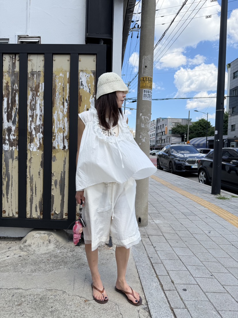 FRANC—L韓國直郵女裝新品26夏季職業襯衫蕾絲衫不含內搭BLFRANC襯衫/蕾絲衫